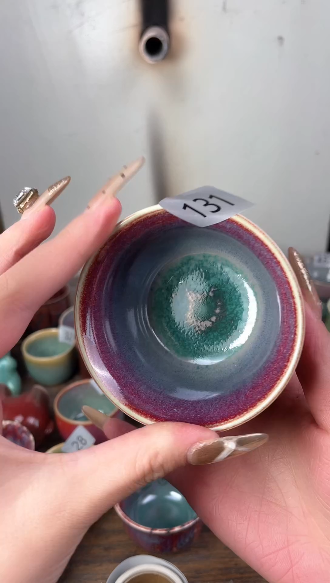 【闪购商品】摆件钧瓷手工茶器窑变