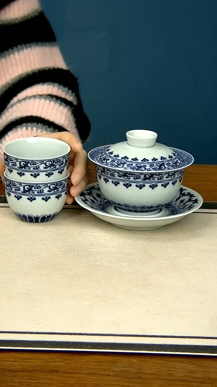 【闪购商品】宝相三件套----两个客杯