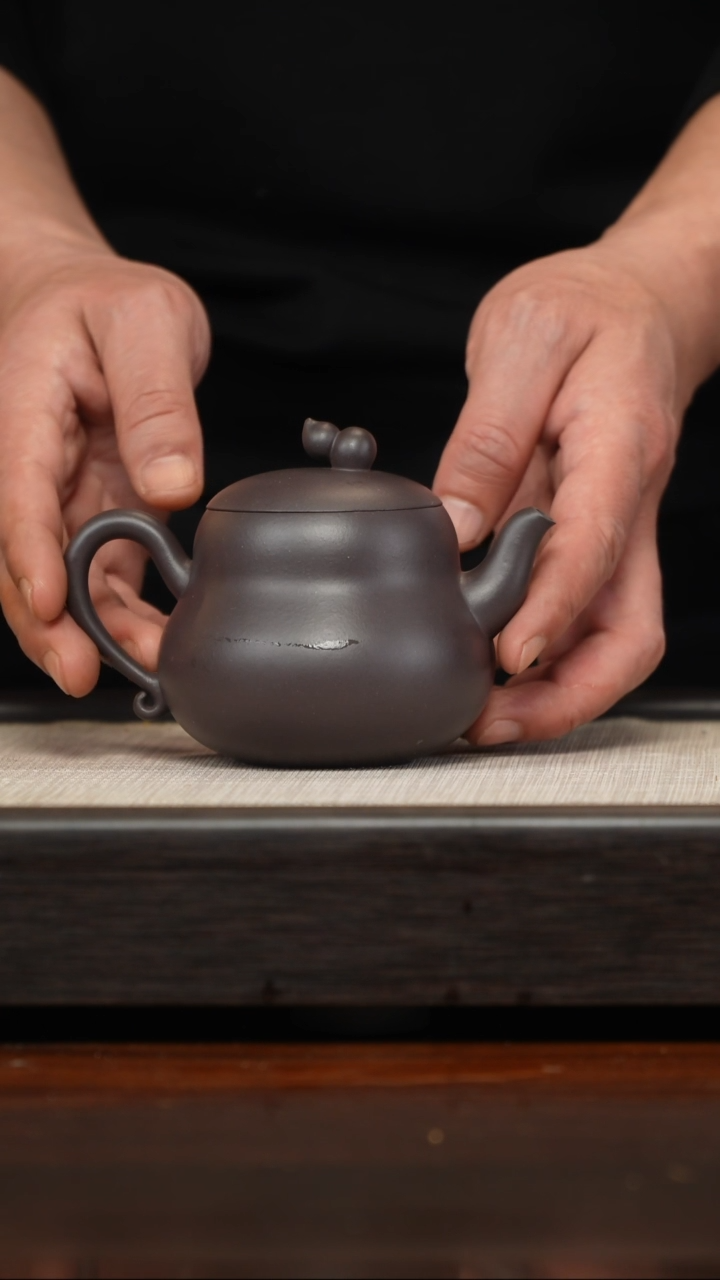 【闪购商品】紫砂茶壶紫荆葫芦