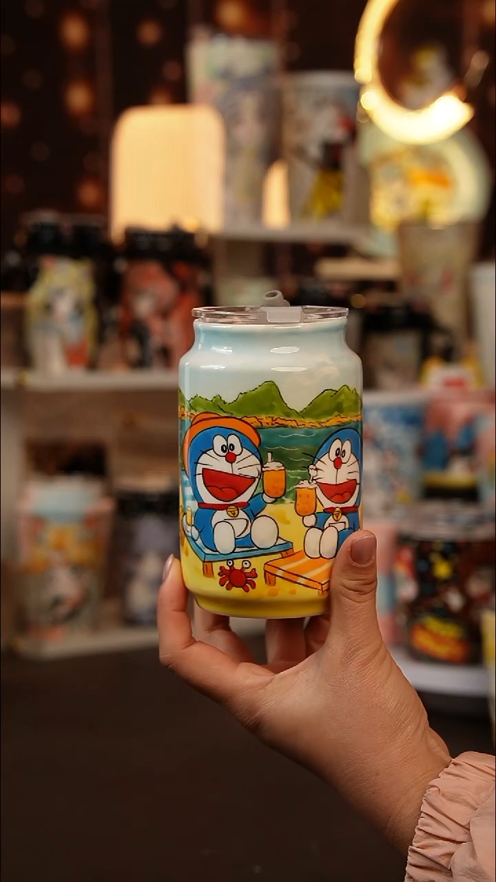 (玉泥）景德镇手工手绘文创陶瓷杯