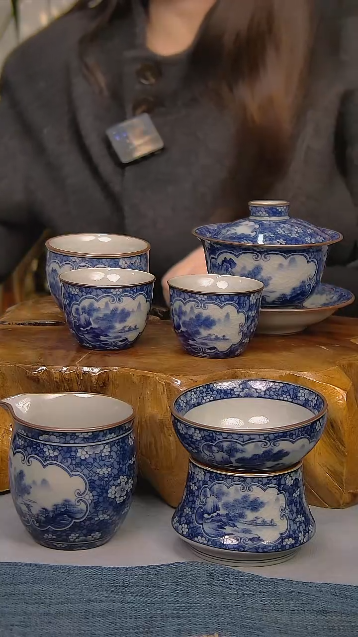 【闪购商品】简装家用款6件套 陶瓷家用茶具系列