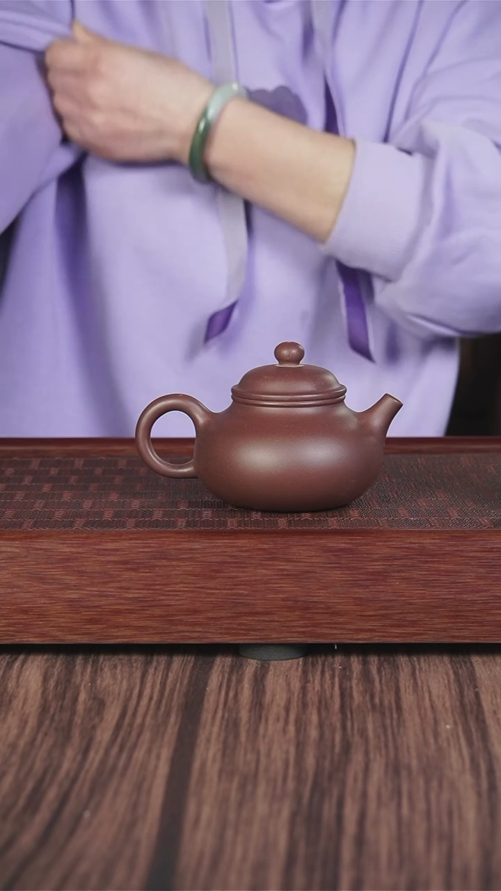 【闪购商品】紫砂茶壶lxc  紫泥  容天