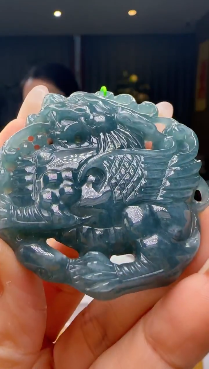 颈饰未镶嵌翡翠多样性发其一YJ@@60B7J20066