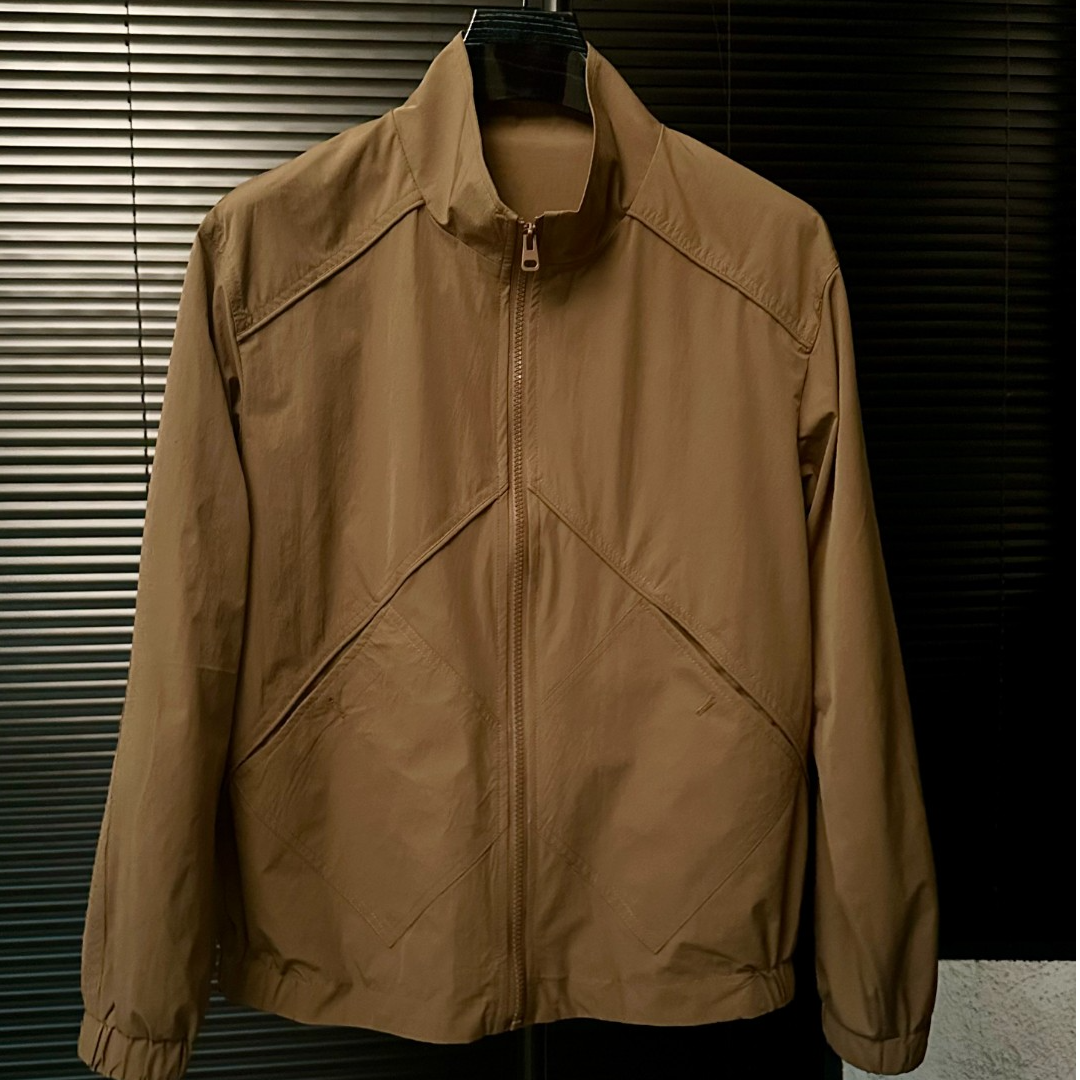 【小峰专属】2025春季新款男士休闲立领夹克韩版百搭工装外套男潮流