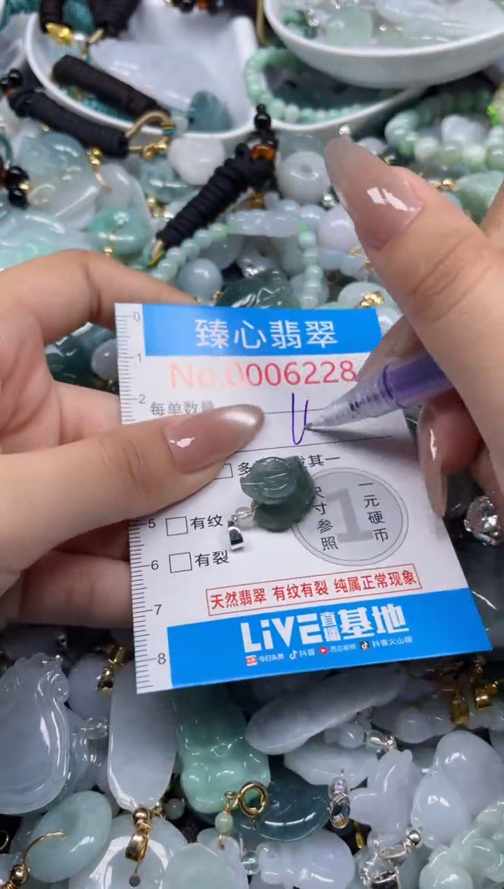 颈饰未镶嵌翡翠6228