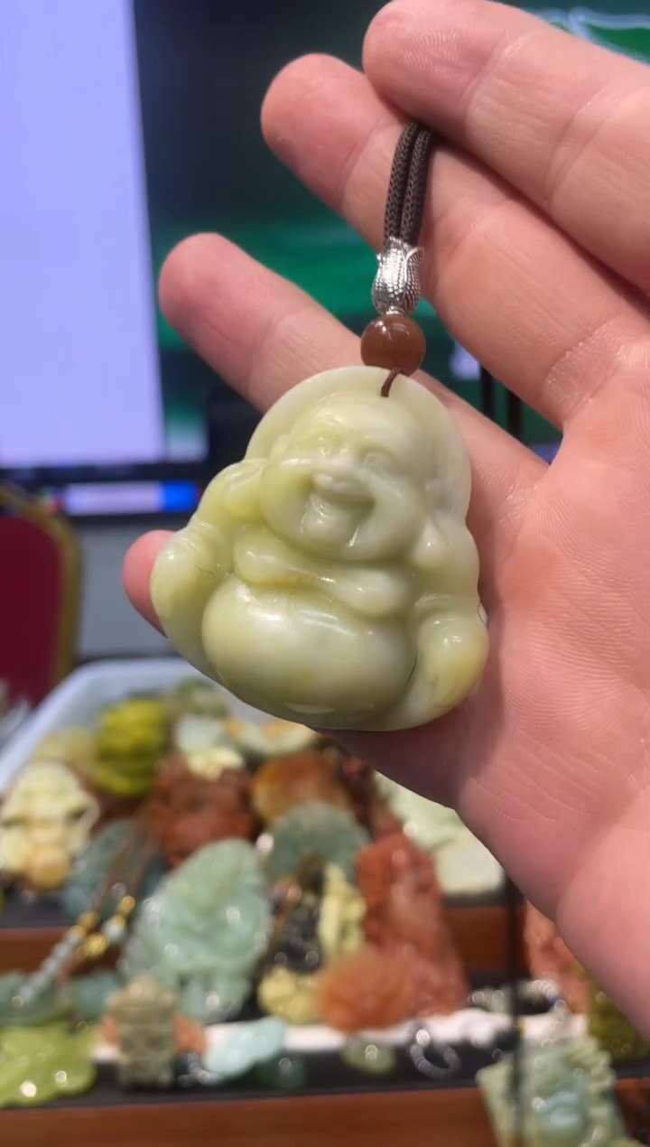 【闪购商品】岫玉吊坠未镶嵌·
