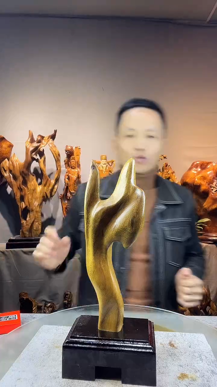 金丝楠一***！小叶桢楠随行摆件56