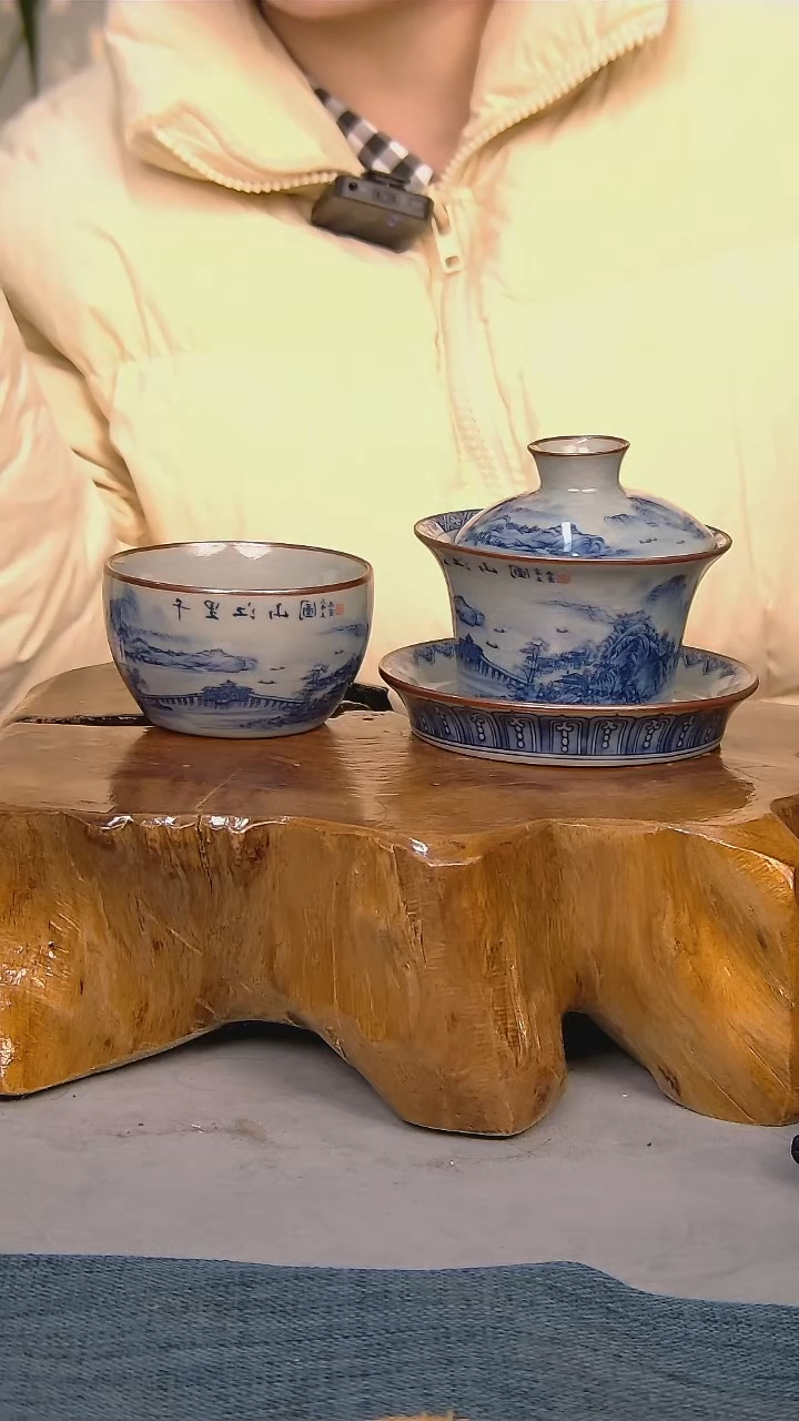 【闪购商品】简装家用款2件套 陶瓷家用茶具系列
