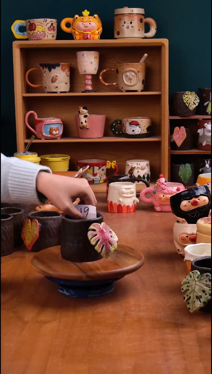 摆件陶景德镇原创手工陶瓷微瑕019