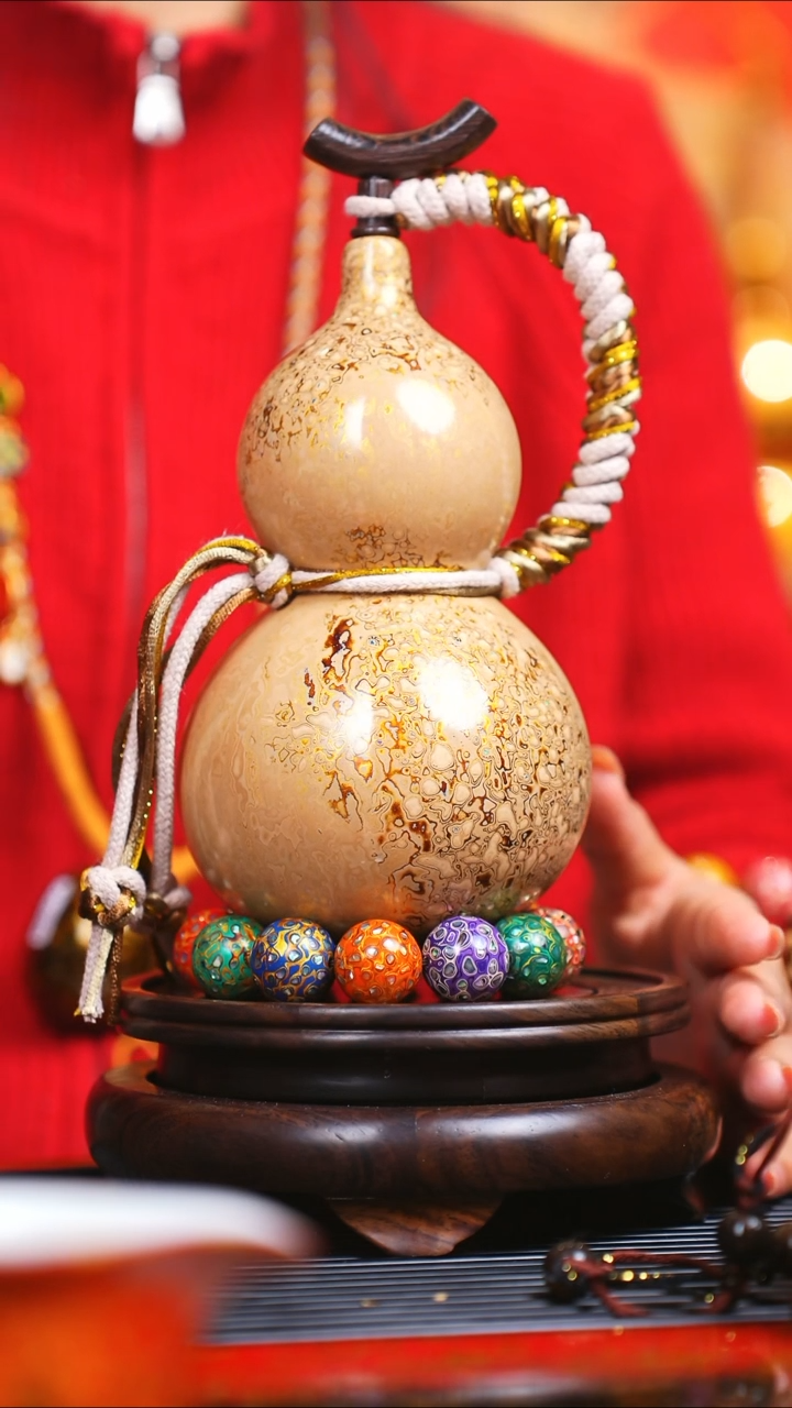 【闪购商品】JV034非遗臻选大漆酒葫芦