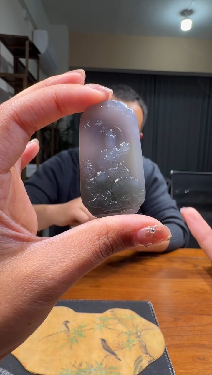 【闪购商品】和田玉95未镶嵌1.12张理恒