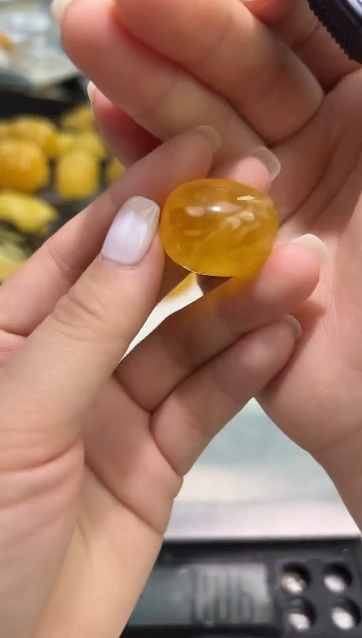 裸石琥珀未镶嵌琥珀蜜蜡吊坠
