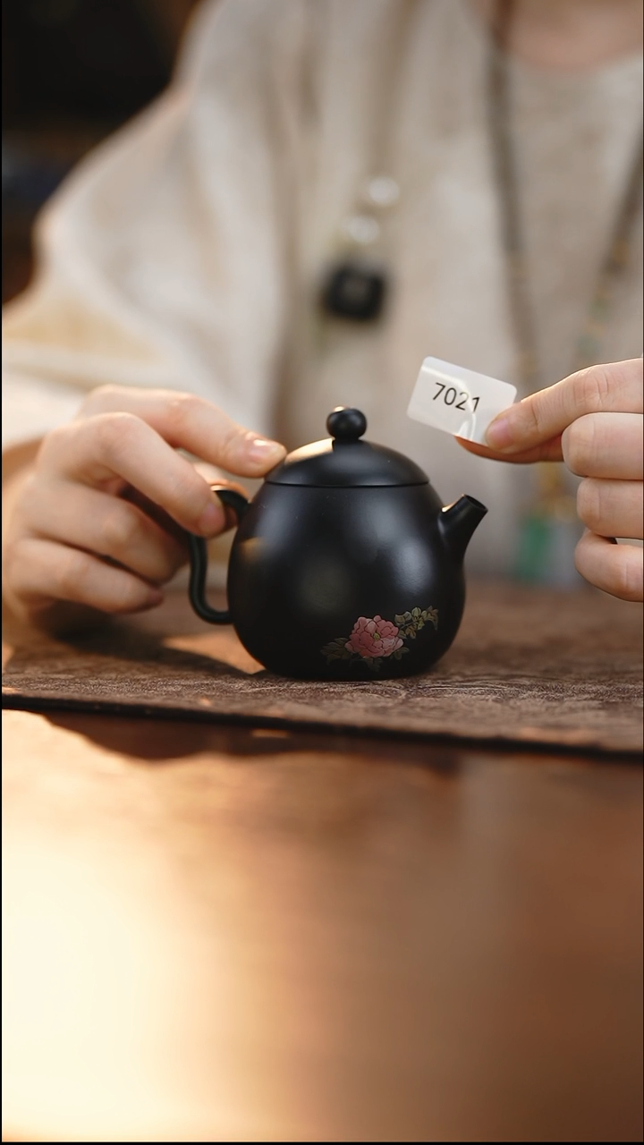 雲梦茶器紫陶茶壶7021