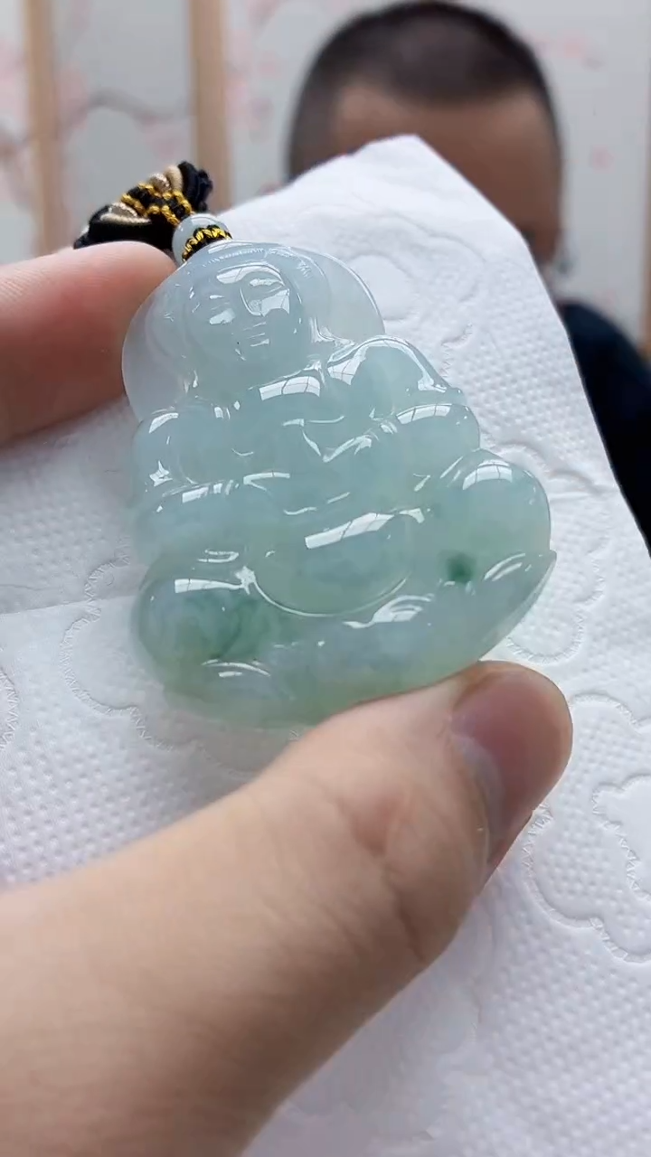 未镶嵌定制翡翠5167bb-毛货挂件54