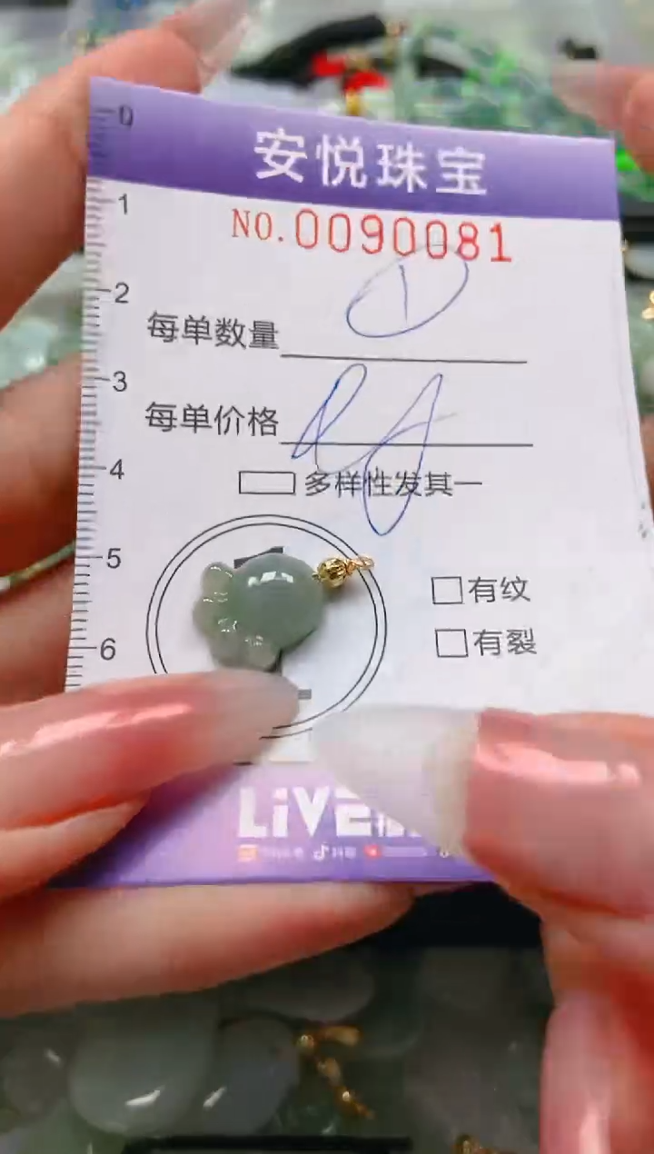 【闪购商品】翡翠颈饰未镶嵌闪购0090081