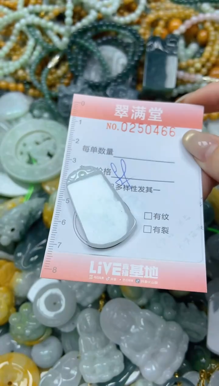 未镶嵌挂件翡翠闪购0250466