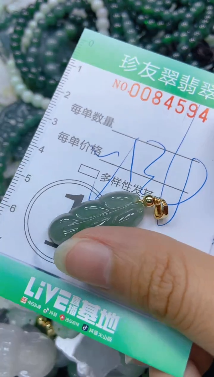 【闪购商品】翡翠颈饰未镶嵌闪购0084594多样性发其一