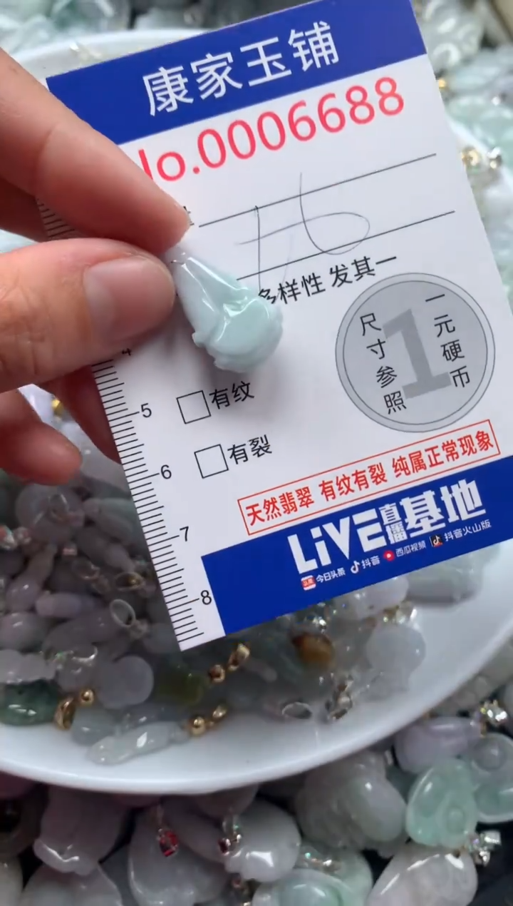 颈饰未镶嵌翡翠6688