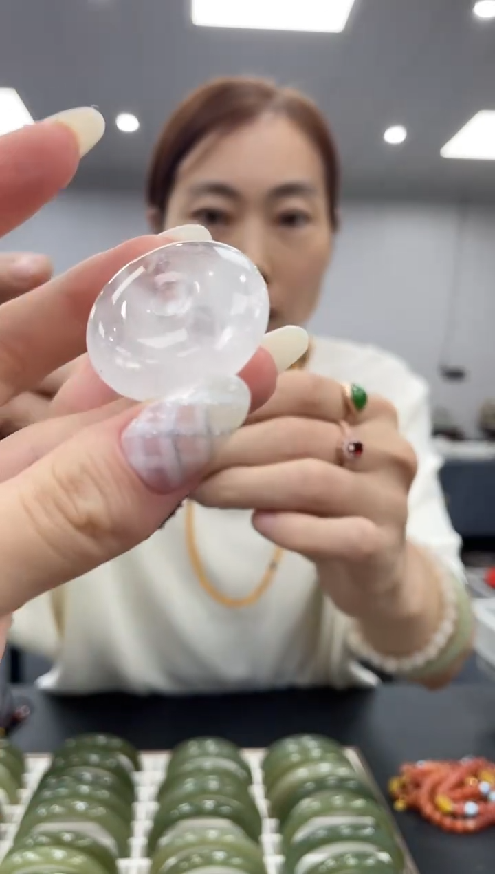 颈饰未镶嵌水晶多样性发其一z平安扣