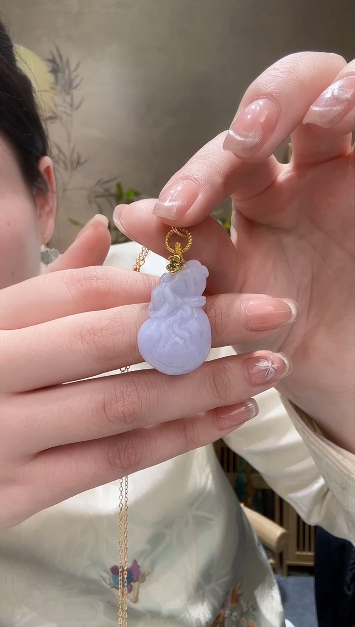 【闪购商品】翡翠颈饰未镶嵌吊坠