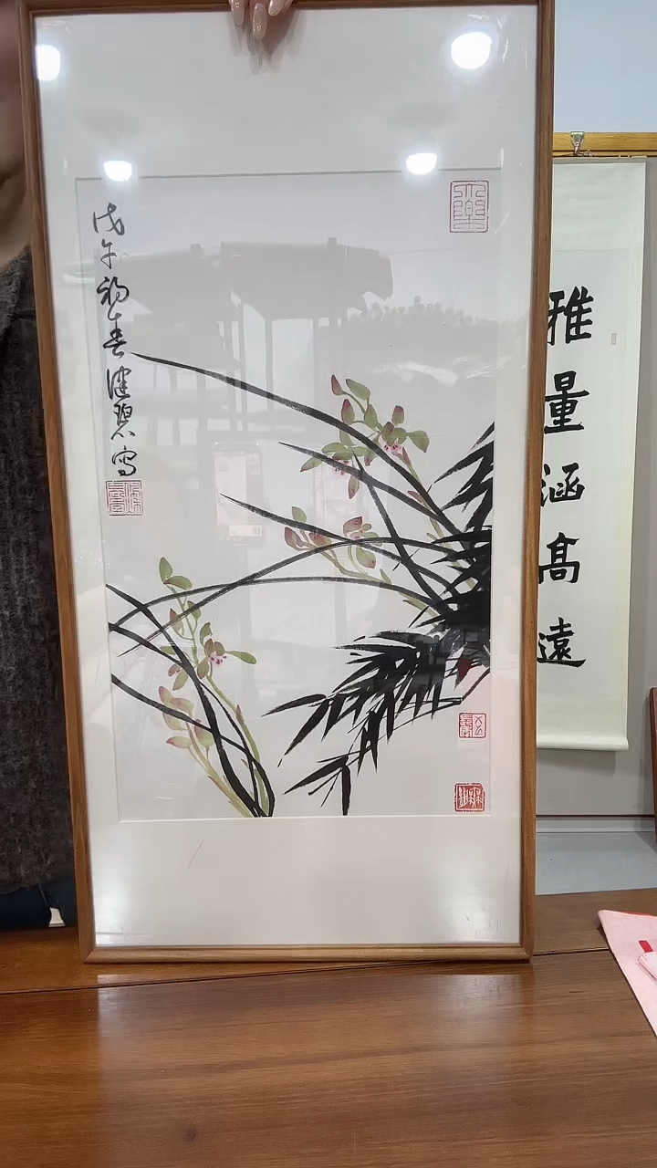 国画用****0陈老师国画作品一件