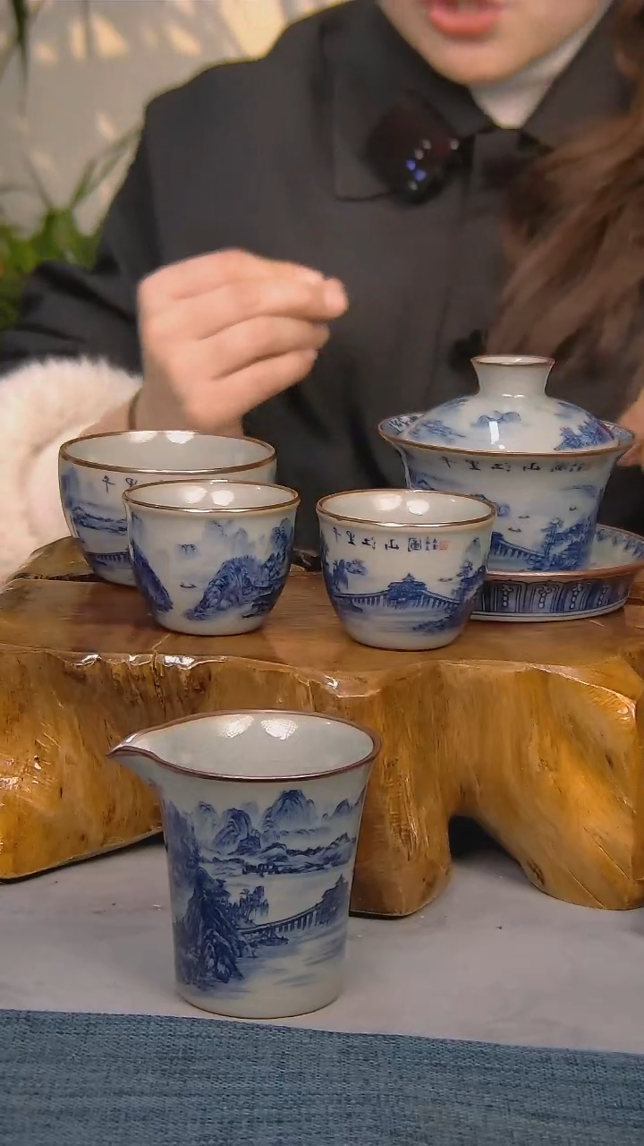【闪购商品】简装家用款5件套 陶瓷家用茶具系列