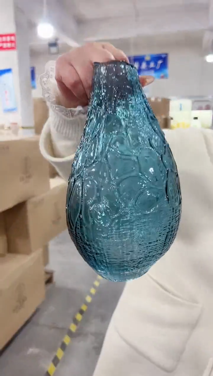【闪购商品】玻璃花伴你花瓶微瑕-AR5RY