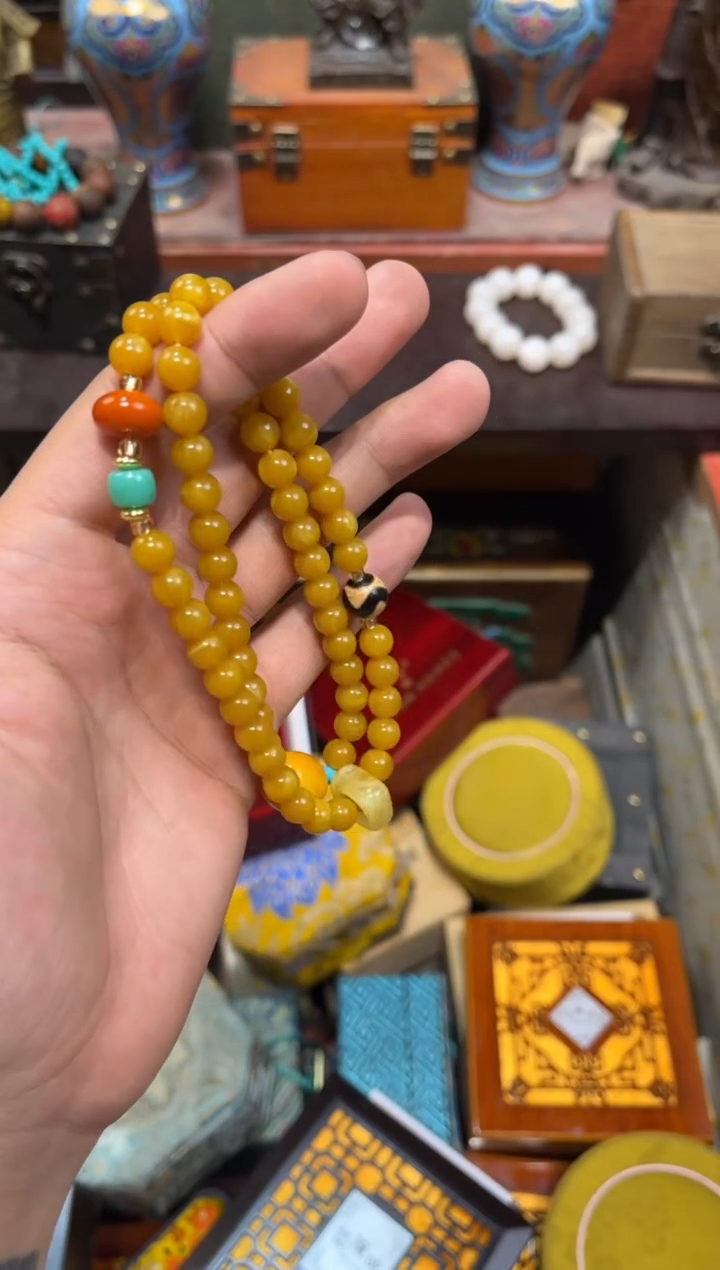 未镶嵌蜜蜡裸石A刘哥专属高端精品44