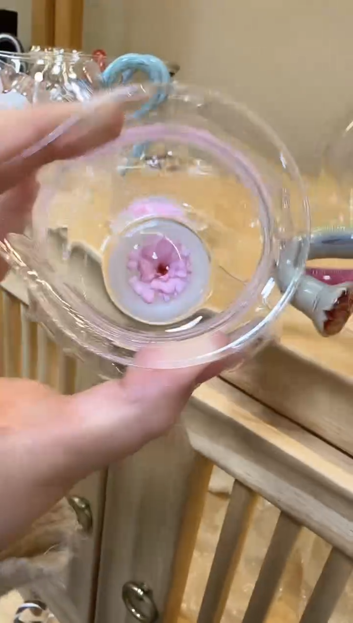【闪购商品】粉玉唐韵莲君公道杯
