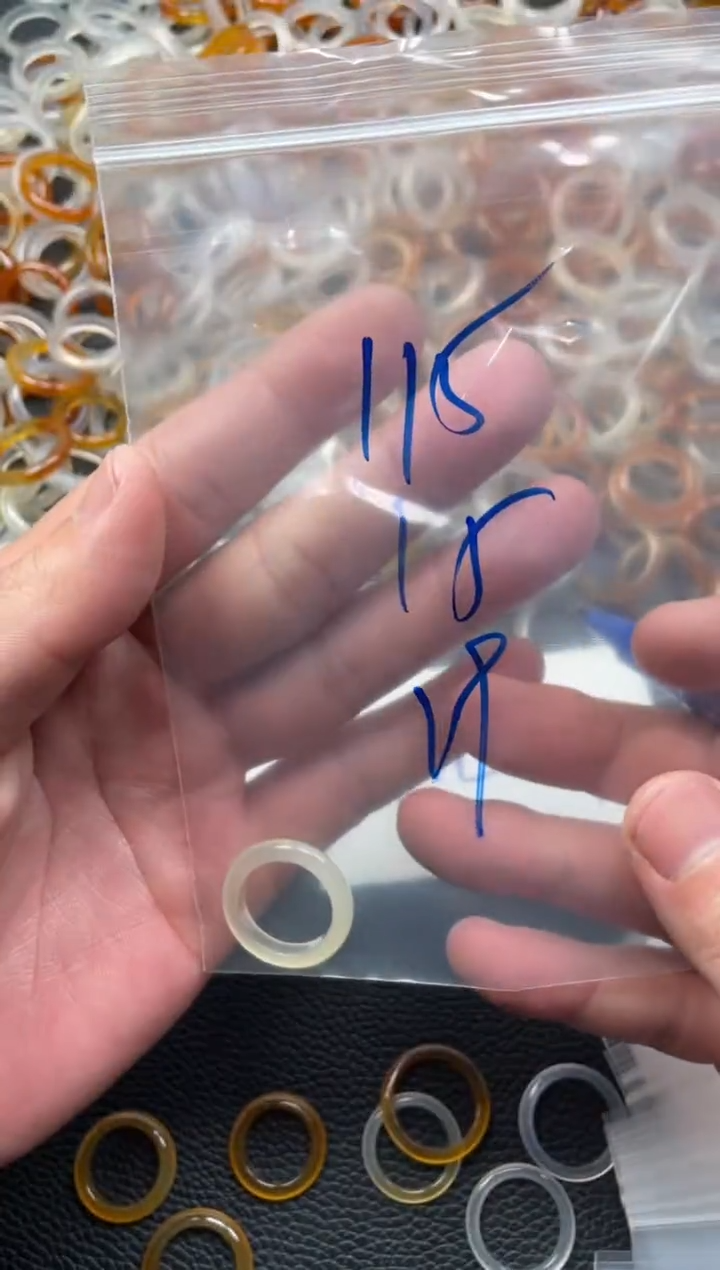 【闪购商品】玛瑙/玉髓戒指未镶嵌115