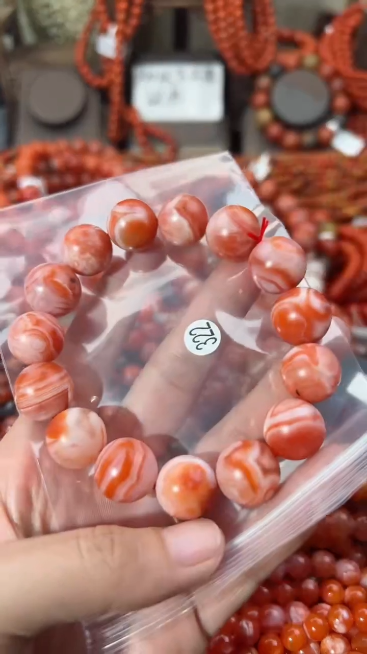 【闪购商品】南红玛瑙手串未镶嵌15