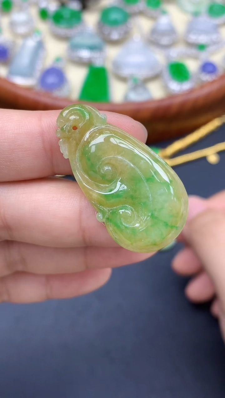 颈饰未镶嵌翡翠30-中国好珍宝