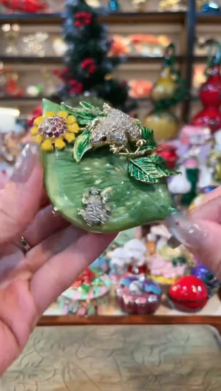 【闪购商品】 珐琅彩精致首饰盒