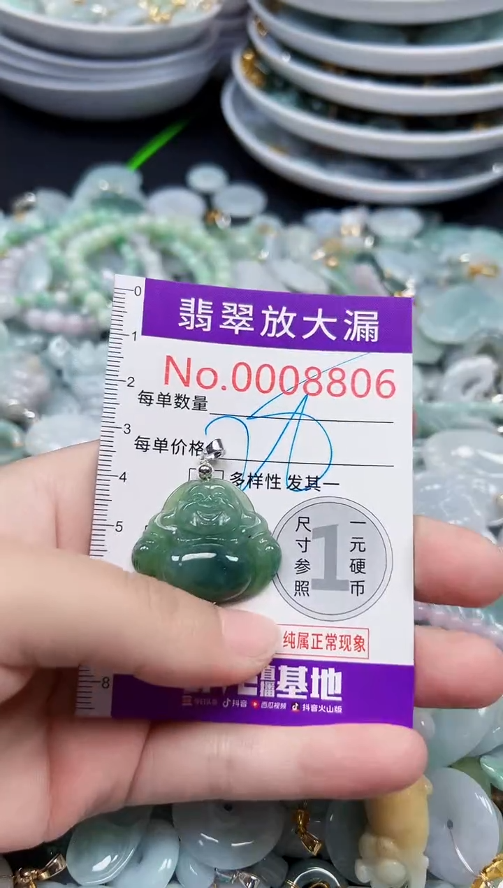 颈饰未镶嵌翡翠8806