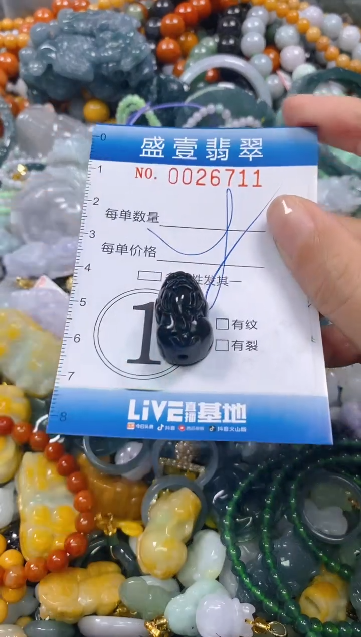 颈饰未镶嵌翡翠闪购0026711
