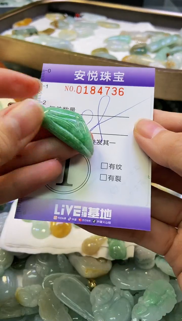 翡翠未镶嵌颈饰闪购0184736