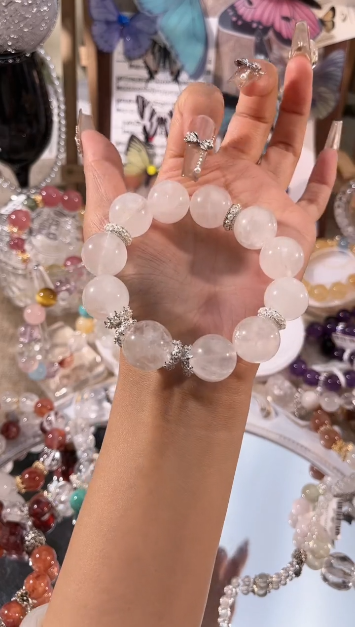 【闪购商品】水晶手链未镶嵌多样性发货颜色微差发其一