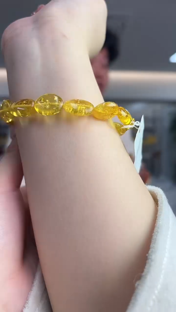 【闪购商品】琥珀手链未镶嵌蜜蜡手链