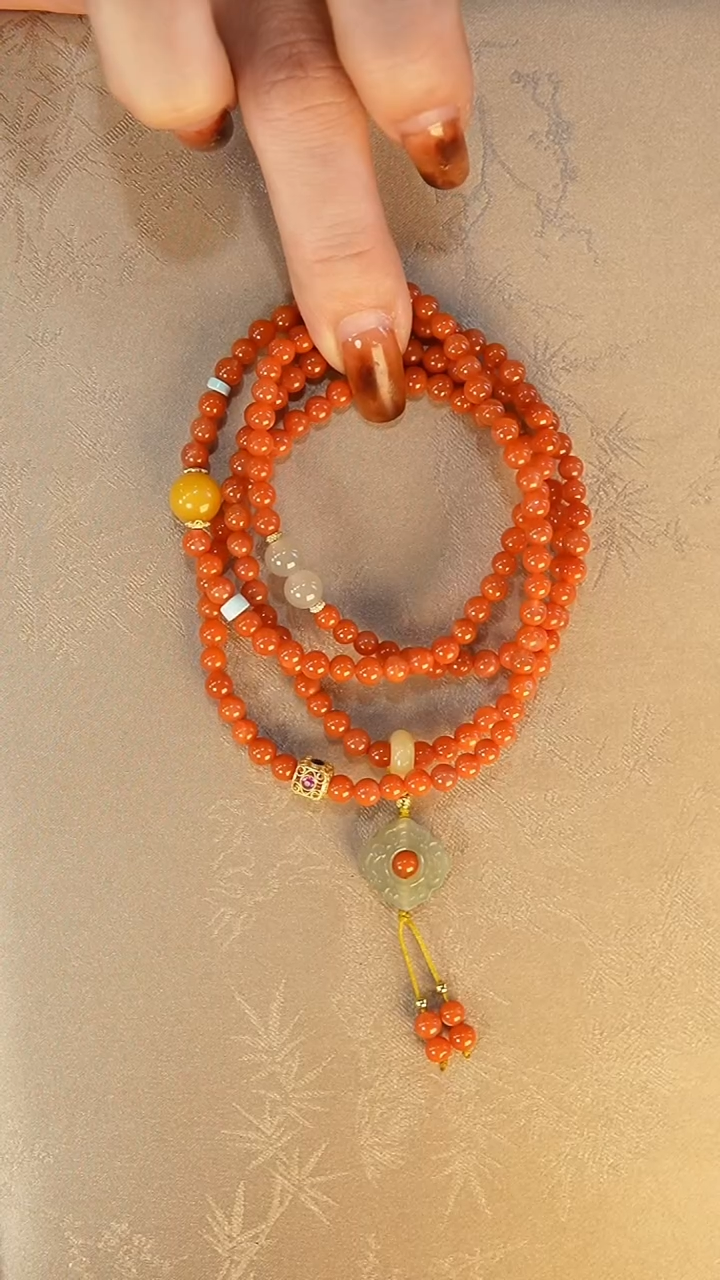 【闪购商品】南红玛瑙手链未镶嵌手串