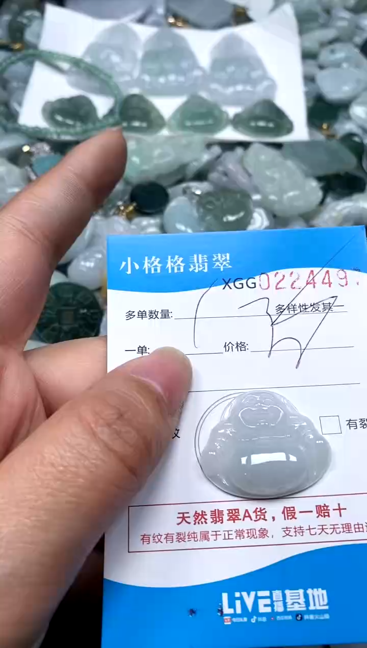 【闪购商品】翡翠颈饰未镶嵌闪购商品0224497