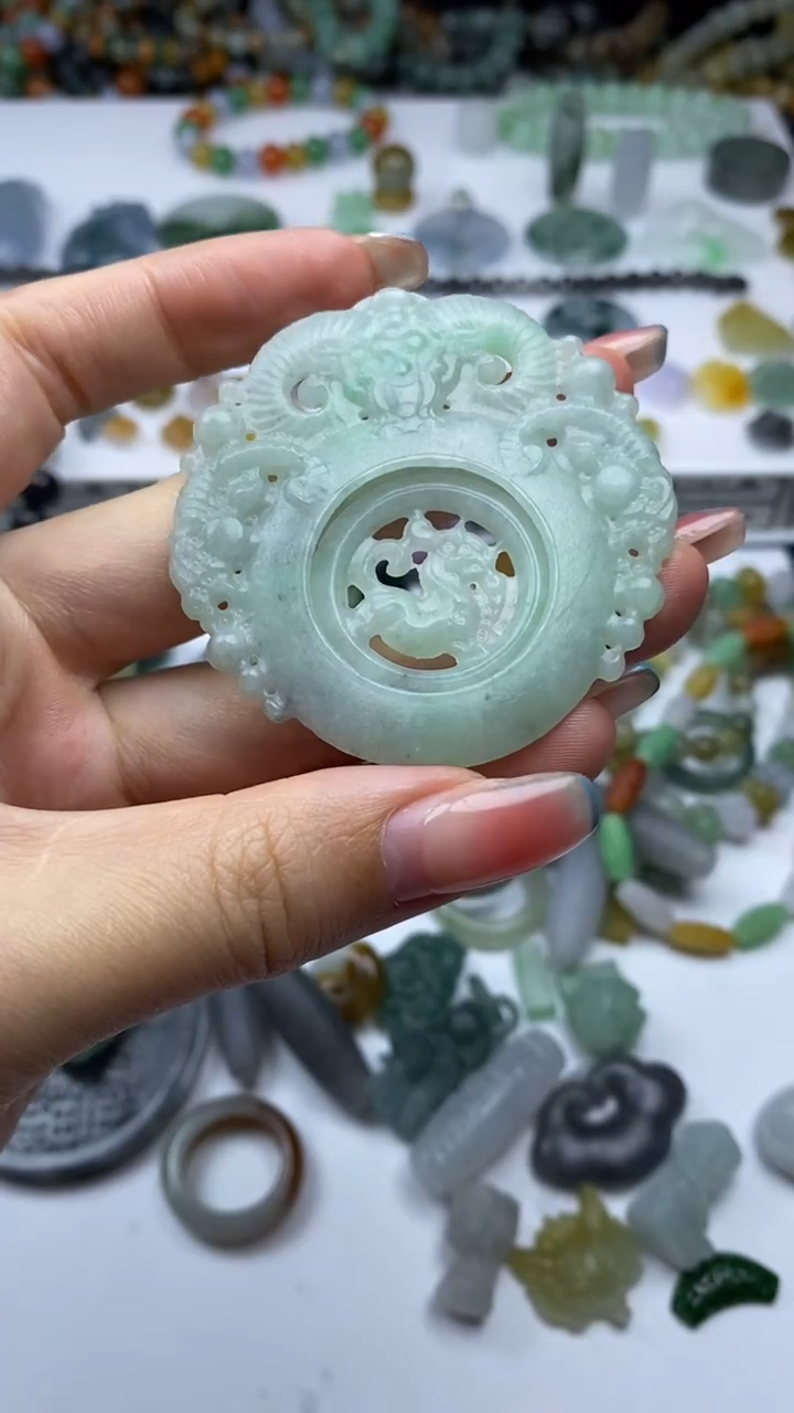 未镶嵌定制翡翠毛货定制不退不换