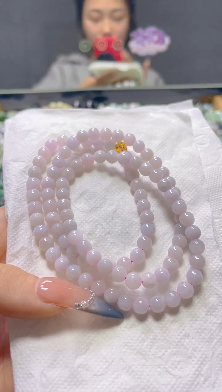 颈饰未镶嵌翡翠5MM