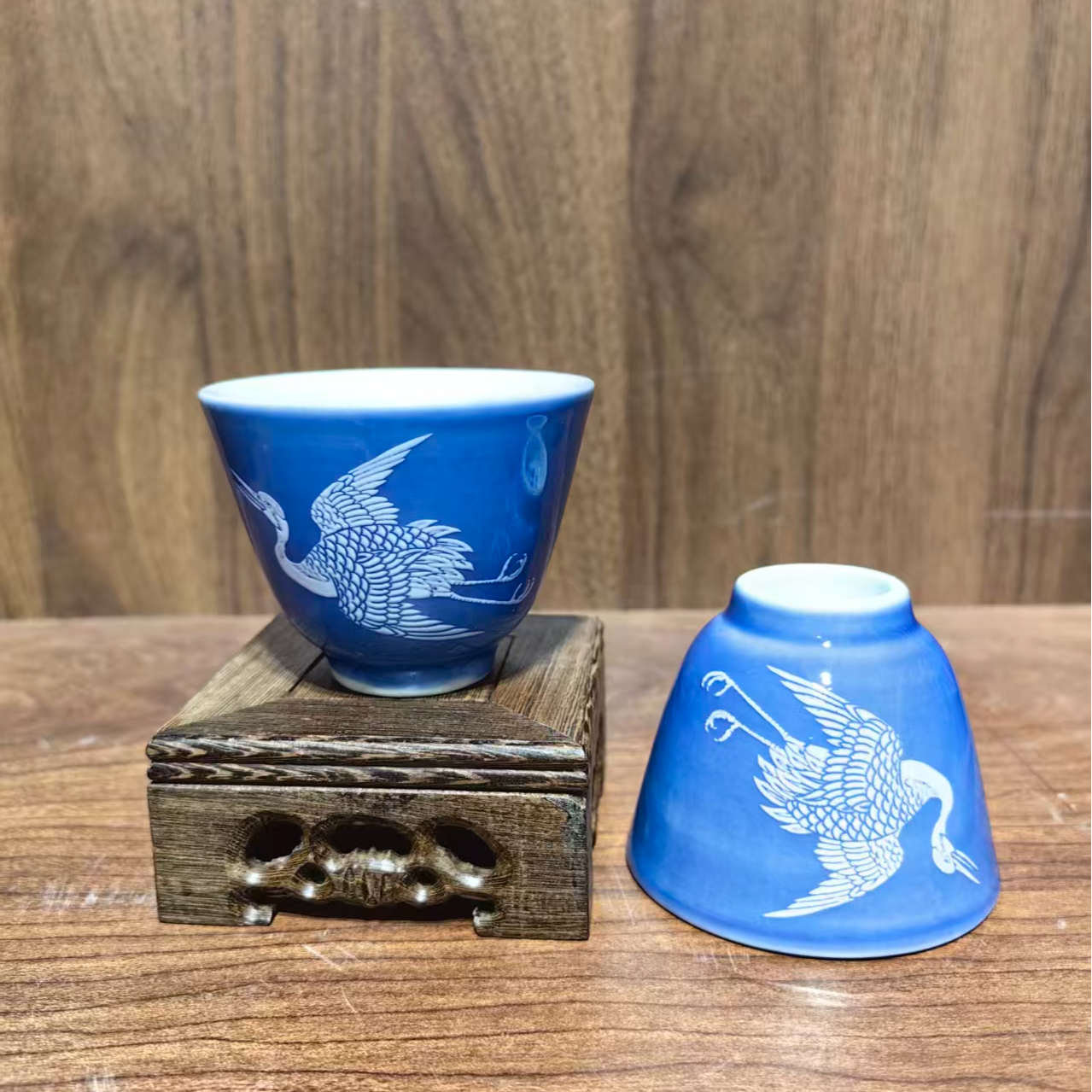 仿古瓷 A672景德镇制陶瓷主人杯一对