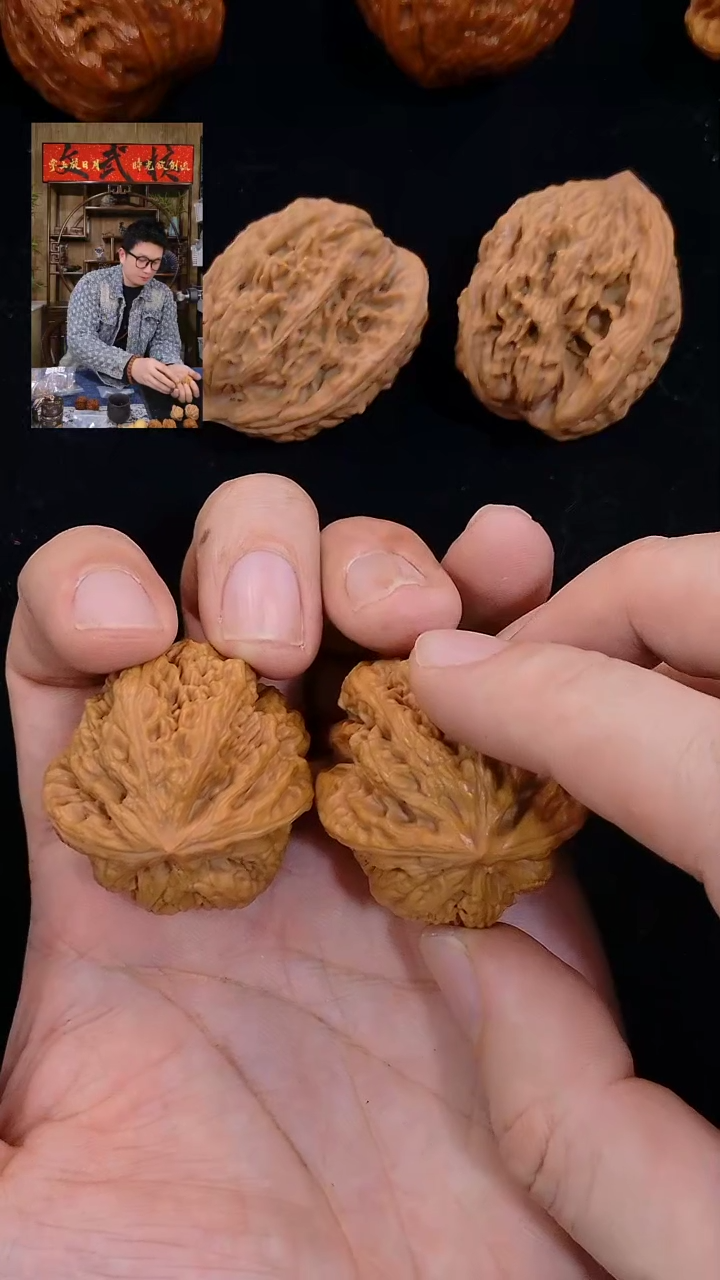 【闪购商品】文玩核桃吊坠38全品大粗筋