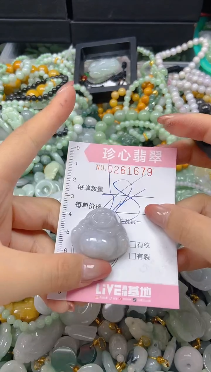 翡翠未镶嵌颈饰闪购0261679多样性发其一