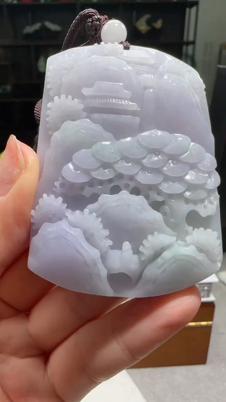 【闪购商品】翡翠颈饰未镶嵌天然翡翠A货吊坠