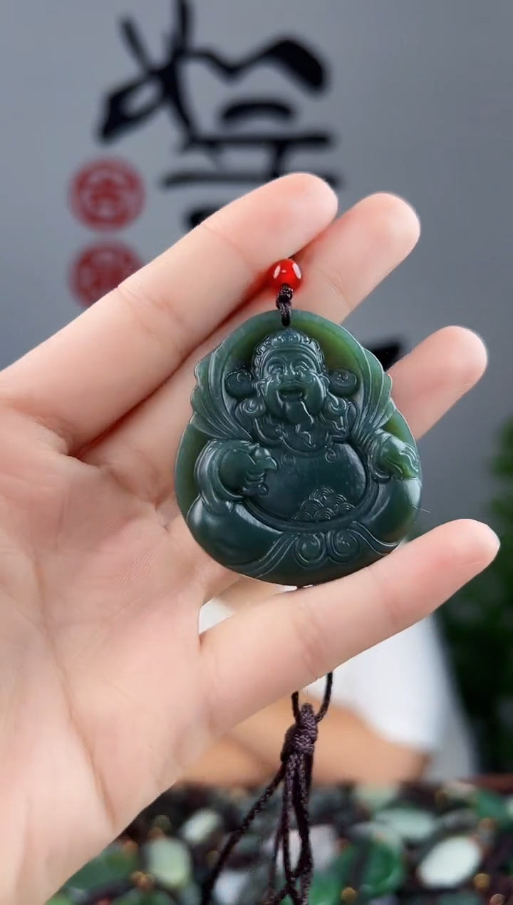 颈饰未镶嵌和田玉拍一发一，多样性发货