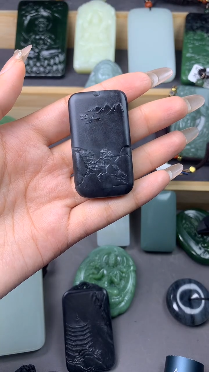 【闪购商品】定制和田玉挂件拍一发一不退不换