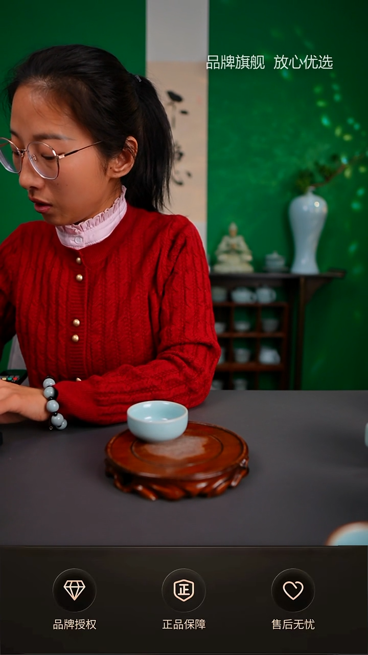 【闪购商品】一级玉松老师直口小客杯