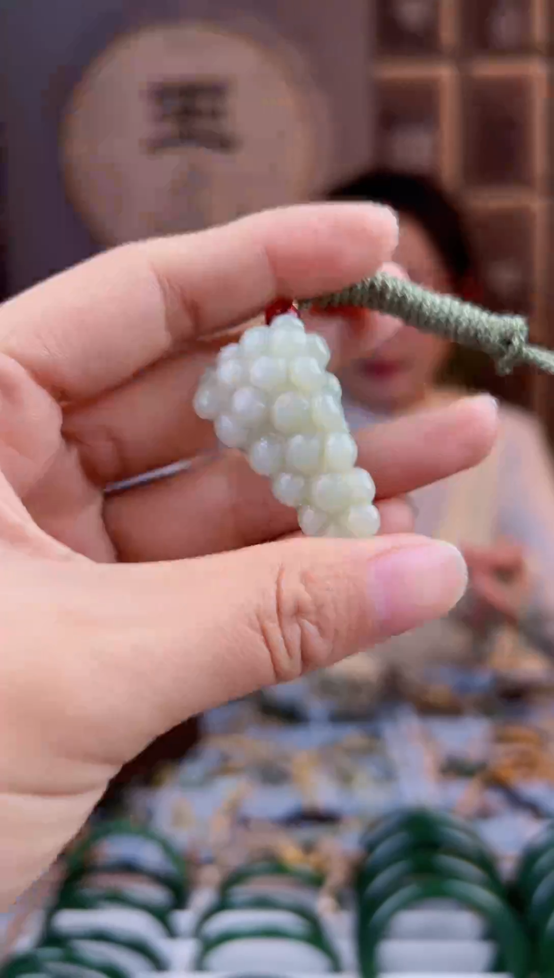 颈饰未镶嵌和田玉拍一发一，拍一发一